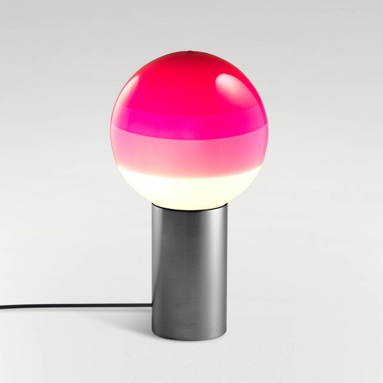 MARSET Dipping Light M stolní lampa růžová/grafit