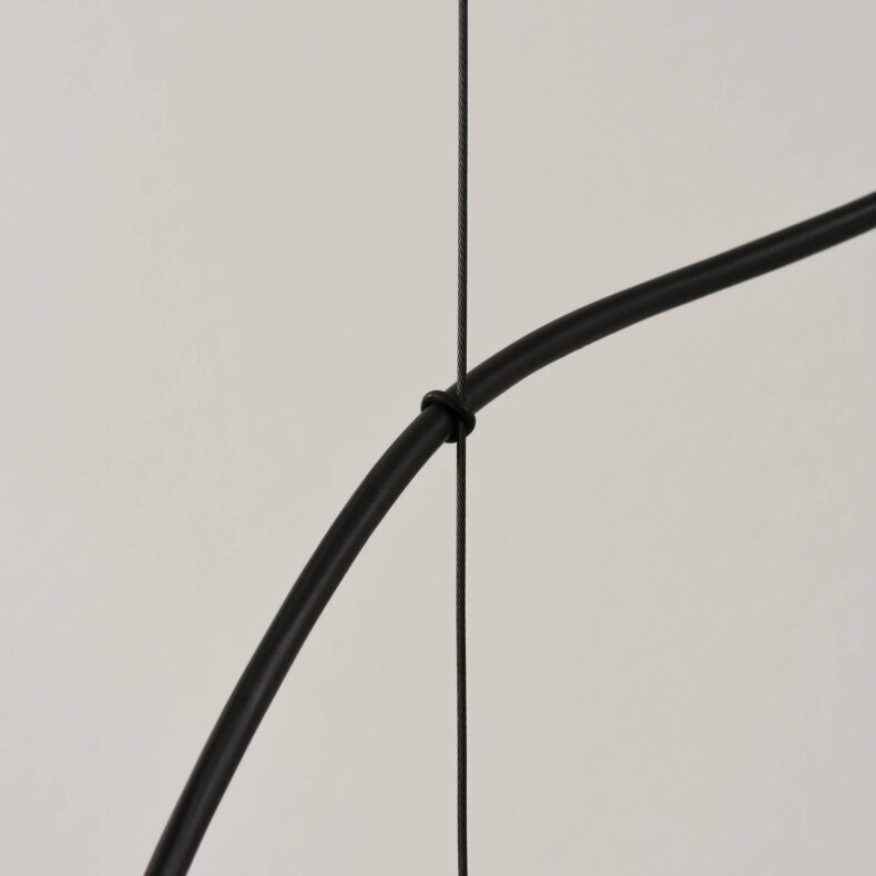 Milan Wire závěsné světlo Ø 24 cm měděná metalíza